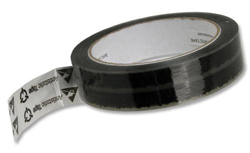 Desco 81229 Wescorp Clear Antistatic Tape w/ ESD Symbols 1"x72 Yds