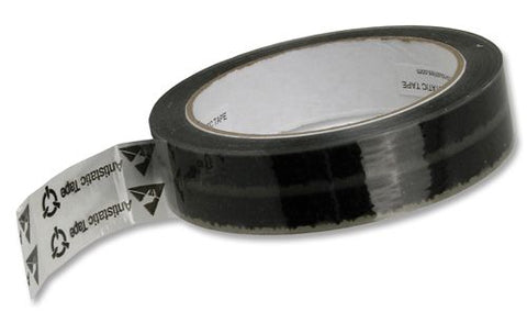 Desco 81229 Wescorp Clear Antistatic Tape w/ ESD Symbols 1"x72 Yds