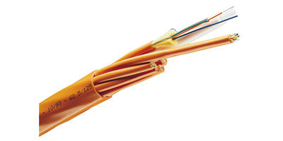 MIC Unitized Tight-Buffered Cable, Plenum, 36 F, 62.5µm Multimode (OM1)