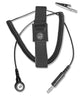 Desco 04549 Trustat ERGOclean Wrist Strap, 12' Cord, Black, 4mm
