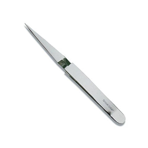 Grobet Cross Locking Tweezer, 4.75inch