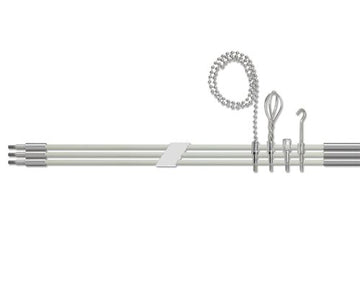 Jonard RDG-15A Glow Rod Kit+, 3/16" x 15', 5' Sections