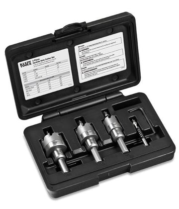Klein Tools SP-31872 Carbide Hole Cutter Set, 4-Piece