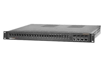 24 Ports 100Base SFP Slots + 4 10/100/1000BaseT/TX Dual Media Ports with 1000Base SFP Slots