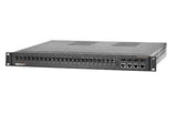 24 Ports 100Base SFP Slots + 4 10/100/1000BaseT/TX Dual Media Ports with 1000Base SFP Slots