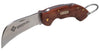 Hawkbill Knife - 440C Stainless Blade & a Contoured Rosewood Handle