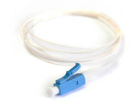 LC/UPC-LC/UPC Single Mode Simplex Fiber Optic Patch Cable 5 Mtrs 900um jacket size, White Jacket Color - FOSCO (Fiber Optics For Sale Co.) - 2