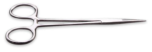 SPC Hemostat Clamp, Straight Nose Serrated Jaw, 5"