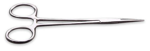 SPC Hemostat Clamp, Straight Nose Serrated Jaw, 5"