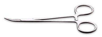 SPC Hemostat Clamp, Curved Nose Serrated Jaw, 6"
