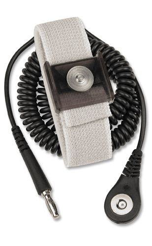 Desco 09184 Jewel MagSnap Adjustable Elastic Wrist Strap, 6 Feet