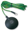 Desco 09814 Ground Cord w/ 10mm Stud, No Resistor, 15Ft