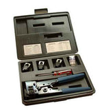 Modular Tool Kit Has Case/Tool Frame/8 & 4&6 Position Dies Blade & Screwdriver