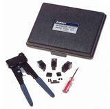 Modular Tool Kit Has Case/Tool Frame/8 & 4&6 Position Dies 4 Position handset Die