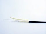 2 Fiber Single Mode SMF28 Ultra Dry Flat Drop Cable PE Black (per meter)