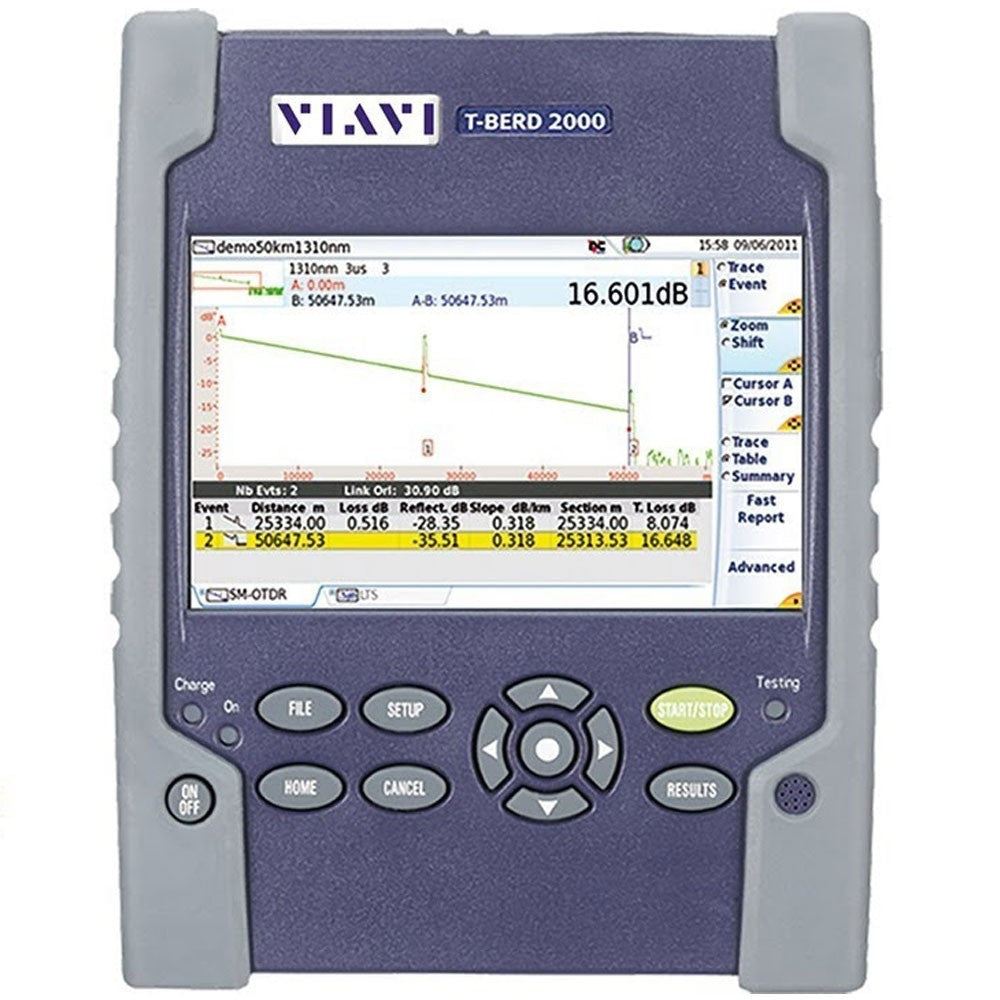 Viavi T-BERD 2000 850/1300nm MM OTDR Package 26/24db