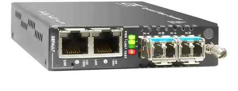Industrial grade Gigabit Ethernet 4 port switch with web based management support