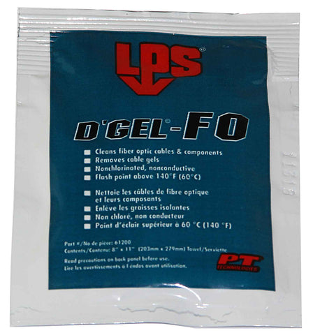 D'Gel Saturated Lint Free Wipes - 12 Pack Box