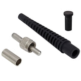 Standard SMA905 Multimode Connector, Ø128 µm Bore, SS Ferrule