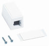 CommScope M101 Type Surface Mount Box, single port White