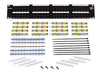 Powersum 1100 Category 5e U/UTP Patch Panel, 48 port