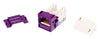Powersum MPS100E Category 5e U/UTP Information Outlet, violet