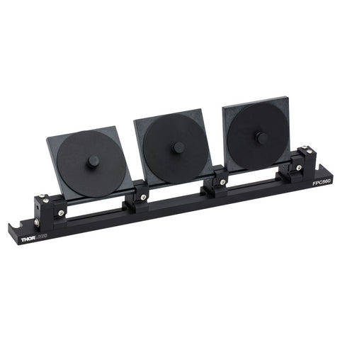 Fiber Polarization Controller, 3 Ø56 mm Paddles, No Fiber