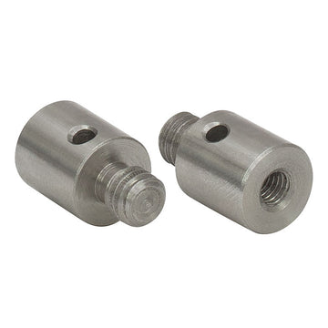 TH-AS6M4M Adapter with Internal M6 x 1.0 Threads and External M4 x 0.7 Threaded Stud