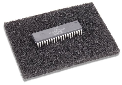 Desco 12250 StatFree ESD High-Density Conductive Foam, 1/4"