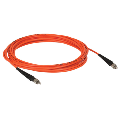TH-M29L05 - Ø600 µm, 0.39 NA, SMA-SMA Fiber Patch Cable, Low OH, 5 Meters