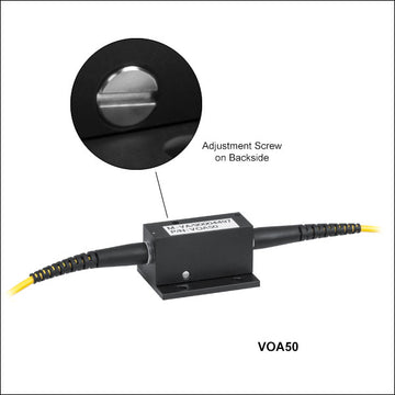 TH-VOA50 - SM Variable Attenuator, 1310/1550 nm, 50 dB, In-Line, No Connectors