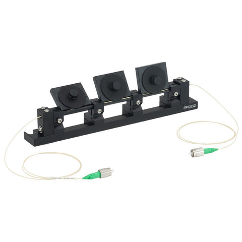 TH-FPC032 - Fiber Polarization Controller, 3 Ø27 mm Paddles, ClearCurve Fiber, FC/APC Connectors