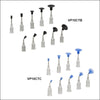 TH-VP10CTB - Buna-N Vacuum Tweezer Tips, Set of 10 Interchangeable Tips, ESD Safe