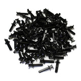 Eclipse Tools 902-569 Cable Tie Anchor Plugs, Black, 100 pcs