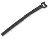 TrueConect TCHLCT-BK 8'' Hook & Loop Cable Ties, 25/PK - Black