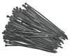 TrueConect 7-7/8'' x 9/64'' Nylon Cable Ties, 100/Pack - Black