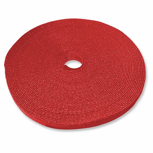 TrueConect TCHL34ROLL-RD 3/4'' Hook and Loop Tape - 50', Red – Fosco ...