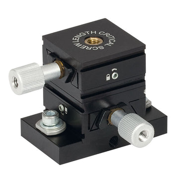 TH-DT12XY - 1/2" XY Dovetail Translation Stage with Baseplate, 8-32 Taps