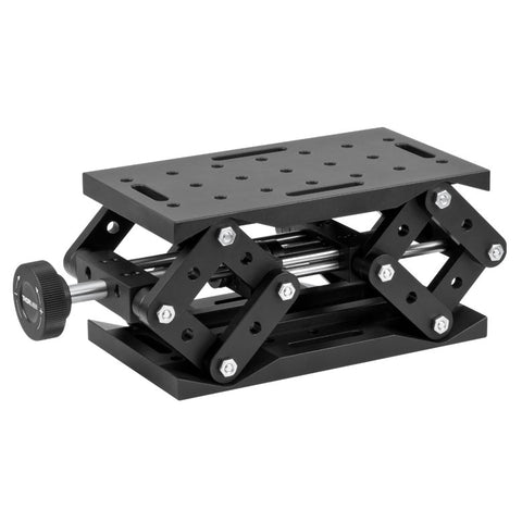 TH-L490-M - 7" x 4" Lab Jack, 2.26" Vertical Travel, 75 lbs Load Capacity, M6 Taps