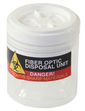 Mini Fiber Optic Disposal Unit w/Slide Top