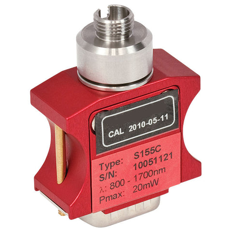 TH-S155C - Compact Fiber Photodiode Power Sensor, InGaAs, 800 - 1700 nm, 20 mW
