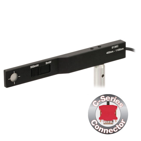 TH-S130C - Slim Photodiode Power Sensor, Si, 400 - 1100 nm, 500 mW