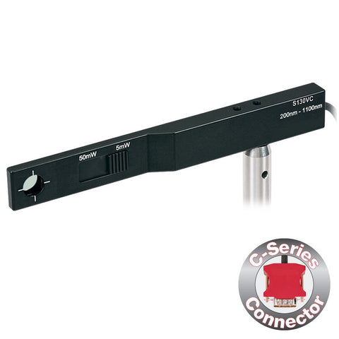TH-S130VC - Slim Photodiode Power Sensor, UV-Extended Si, 200 - 1100 nm, 50 mW