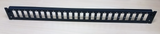 19" Fiber Optic Patch Panel, Accepts 24 SC Duplex Adapters, Unloaded