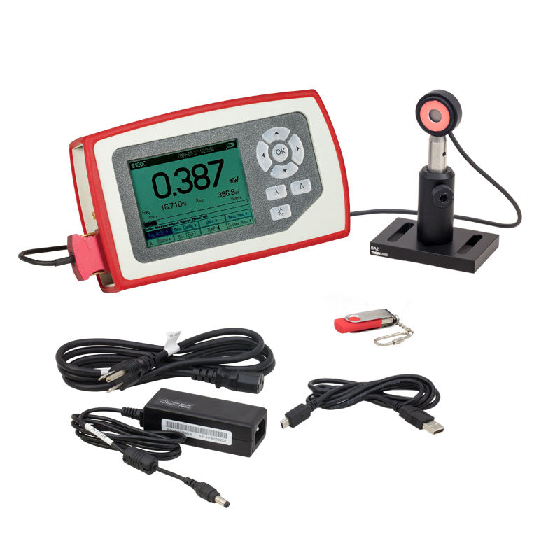 TH-PM120D - Digital Power & Energy Console, Si Sensor, 400 nm - 1100 nm, 50 nW - 50 mW