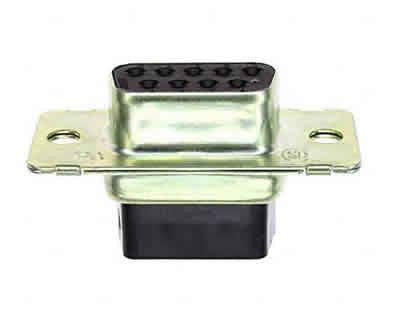 Db9 Female Conn Zinc Plated Without Grounding Indent RoHS