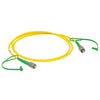 TH-P3-460B-FC-1 - Single Mode Patch Cable, 488 - 633 nm, FC/APC, Ø3 mm Jacket, 1 m Long