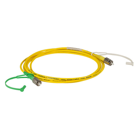 THP5-SMF28E-FC-2 - Single Mode Patch Cable, 1260 - 1625 nm, FC/PC to FC/APC, Ø3 mm Jacket, 2 m Long
