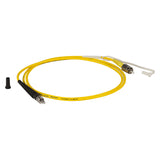 TH-P2-SMF28-PCSMA-1 - Single Mode Patch Cable, 1260 - 1625 nm, FC/PC to SMA, Ø3 mm Jacket, 1 m Long