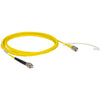 TH-P1-SMF28EAR-2 - SM Patch Cable, AR-Coated FC/PC to Uncoated FC/PC, 1260 - 1620 nm, 2 m